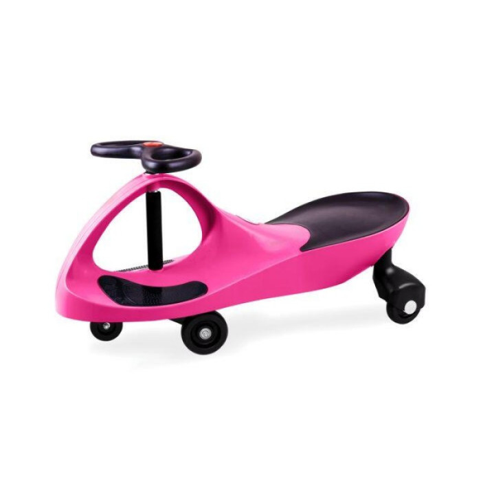 Masinuta fara pedale pentru copii Didicar, volan in forma de fluture, maxim 120 kg, 3 ani+, Roz