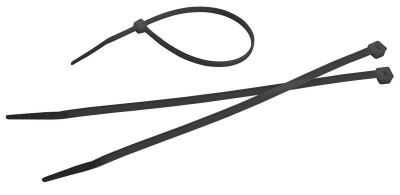 Colier din nailon pentru cabluri 4,8x300 mm negru, 50 buc, T foto