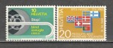 Elvetia.1967 Aniversari si evenimente SH.62, Nestampilat