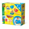My first - Plastilina cu instrumente 3 x 90 gr, SES Creative