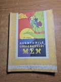 carte pentru copii - aventurile greierasului men - din anul 1964
