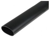 Manșon termocontractabil cu adeziv 44,4mm x 1,22m negru