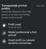 Profil Facebook,