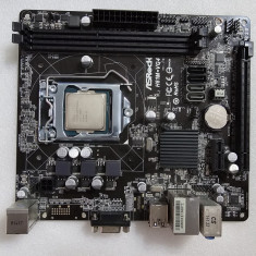 Placa de baza ASRock H81M-VG4, Socket 1150, DDR3 + Procesor I3 4170