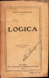 HST C4191N Logica de Titu Maiorescu, 1920