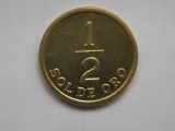 1/2 SOL DE ORO 1976 PERU-XF
