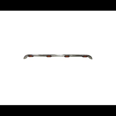Bara inox pentru auto si camioane cu lampa LED integrata 12V-24V foto