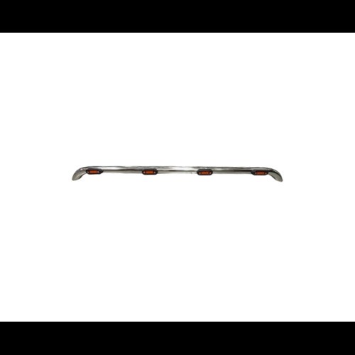 Bara inox pentru auto si camioane cu lampa LED integrata 12V-24V