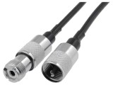 Prelungitor UHF Soclu-Mufă 2m