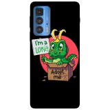 Husa compatibila cu Motorola G50 model I&amp;#039;m a Loki Adopt me, Silicon, TPU, Viceversa, Transparent, Carcasa