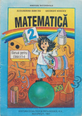 Matematica. Manual pentru clasa a II-a (Ed. Didactica si pedagogica) foto