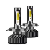 Becuri Led h7 auto Cob Mini F2S H1 H3 H4 H7 H8 H9 H11 HB3 HB4 H27 H16 HIR2 36w - H-4