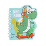 Agenda roz cu dinozaur