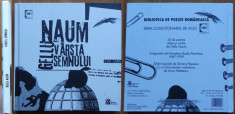 Gellu Naum , Varsta semnului , 2012 , Editura Casa Radio , carte si 2 CD - uri foto