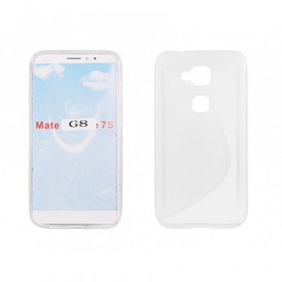 Husa Silicon S-line Huawei Ascend G8 Transparent foto