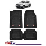 Covorașe Auto TeamCar&reg; Tip Tăviță Compatibile Volkswagen T-Cross I (2019+) - Suv, Cauciuc
