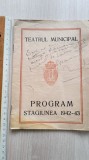 Cumpara ieftin PROGRAM TEATRUL MUNICIPAL - STAGIUNEA 1942 -1943