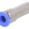 Racord Push-in Reducție Alamă Nichelată 10mm