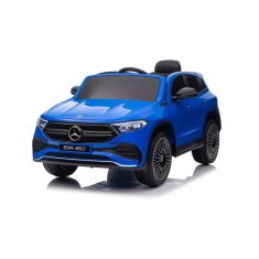 Masinuta electrica 4x4, pentru copii, Mercedes EQA 140W 12V premium, culoare Albastru