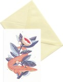 Felicitare - Soparla si floare | Turnowsky