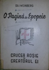 O PAGINA DE EPOPEIE - CRUCEA ROSIE SI CREATORUL EI foto