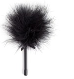 Puf Secret Play &raquo;Mini Black Feather Marabou&laquo; - Negru