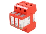 Limitator de supratensiuni Tip 2 pentru şină DIN IP20