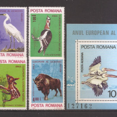 Romania 1980, LP 1004,1005 - Anul european al naturii, MNH