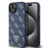 Husa pentru Apple iPhone 15, Guess, 4G Triangle Logo, Albastra
