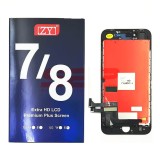 Display LCD Touchscreen cu Rama Apple iPhone 8 / SE 2020 (SE2) Negru, Zy Vivid, Bulk