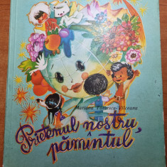 carte pentru copii - prietenul nostru pamantul - din anul 1979