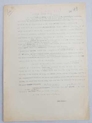 GEO BOGZA - POVESTI PENTRU COPII - ARTICOL PENTRU ZIAR , DACTILOGRAFIAT , CU CORECTURILE, MODIFICARILE SI ADAUGIRILE OLOGRAFE ALE AUTORULUI , 1935 foto