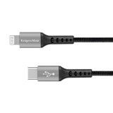 Cablu usb tip c - lightning c94 mfi 1m kruger, Oem