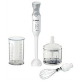 Blender vertical MSM66050, 600 W, 12 viteze, functie Turbo, alb, Bosch