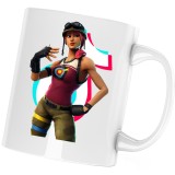 Cana alba personalizata &quot;Bullseye Fortnite Tiktok Batle Royale&quot;, INOVATIX&reg;. 330ml, Oem