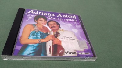 CD ADRIANA ANTOHI /NICOLAE BOTGROS -DORUL DE COPILARIE ORIGINAL foto