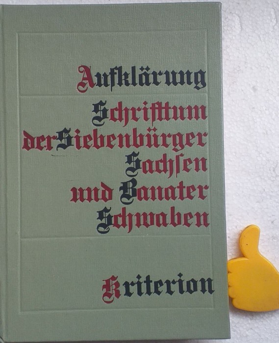 Schrifttum der Siebenb&uuml;rger Sachsen und Banater Schwaben Carl Gollner