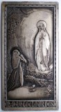 O.128 NOTRE DAME DE LOURDES gravor WICKER