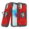 Wozinsky Ring Armor Husă Kickstand Tough Rugged Cover Pentru IPhone 12 Mini Roșu 9111201919143
