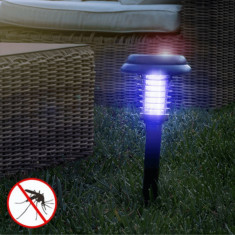 Lampa Solara Pentru Gradina Anti Insecte - Tantari - Muste foto