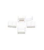 Conector X 5Pini de 12mm pentru benzi RGBW SMD5050 5630-Conținutul pachetului 1 Bucată, Oem