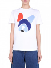 Tricou dama ETRE CeCILE CREW NECK T-SHIRT DOGCB-T180G WHITE foto