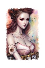Sticker decorativ, Calatoare, Multicolor, 85 cm, 6812ST foto