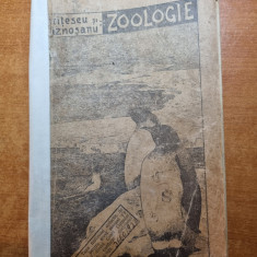 manual de zoologie - pentru clasa 1-a secundara - din anul 1923