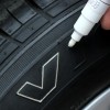 Marker Permanent pentru anvelope, rezistent la apa, culoare ALBA, AVEX