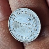 5 kreuzer 1859 M , argint , luciu , detalii
