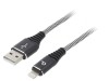 Cablu USB 2.0 Apple Lightning 2m Gri, Gembird