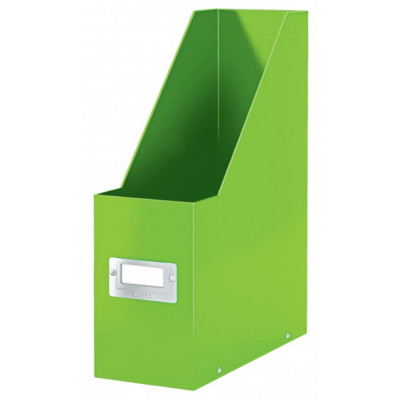 Suport Vertical Documente A4 din Carton Laminat Leitz Click and Store, Verde, Suport pentru Documente Leitz, Suport Hartii Colorat, Suport in Format A foto