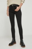 Pepe Jeans jeansi femei, culoarea negru