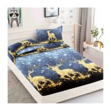 Cumpara ieftin Husa de Pat Craciun + 2 Fete de Perna din Finet - JO853